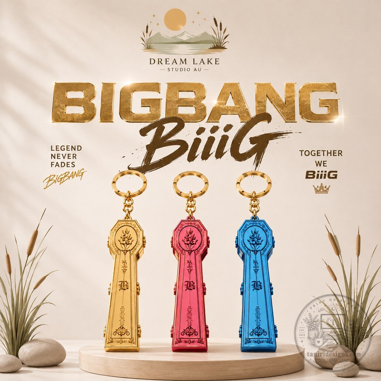 BIGBANG BiiiG Coffin Keychain Set