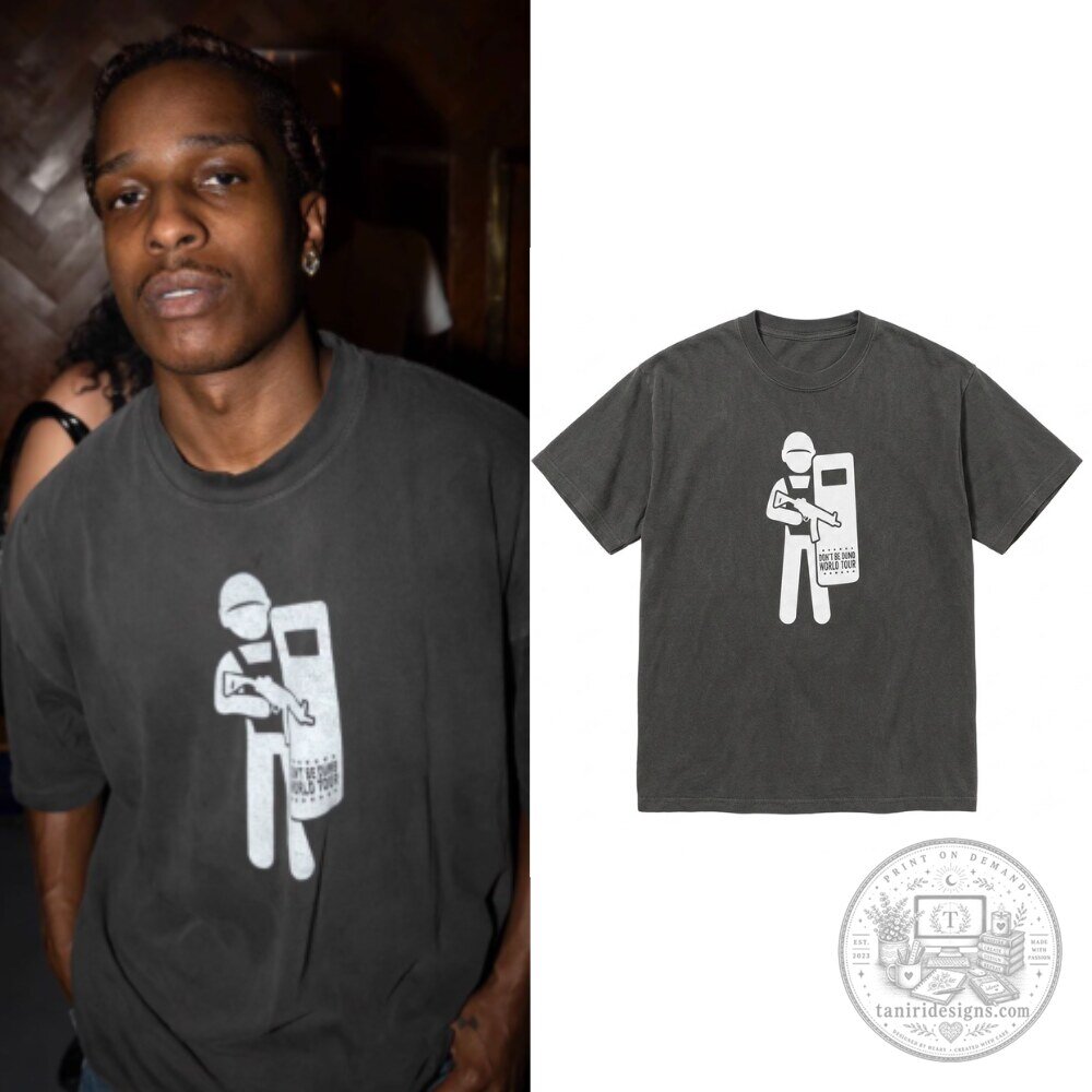 A$AP Rocky Placesplusfaces 13Y Anniversary Celebration Shirt
