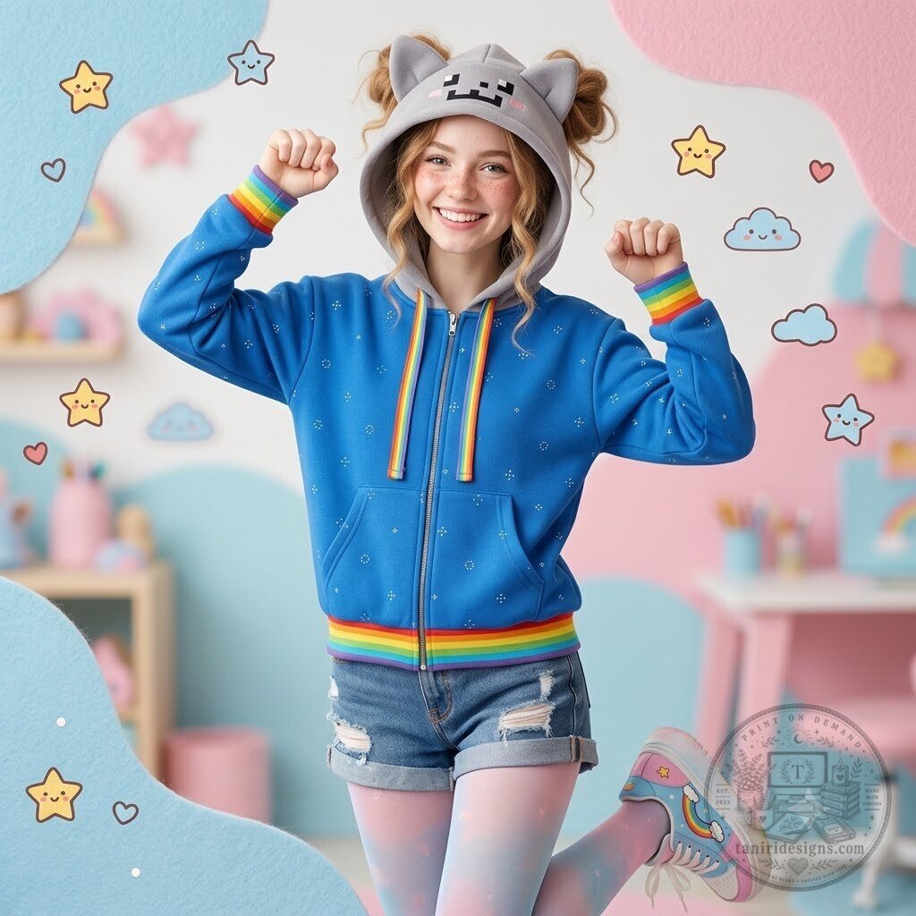 Nyan Nyan Cat Hoodie 3 Nyan Nyan Cat Hoodie